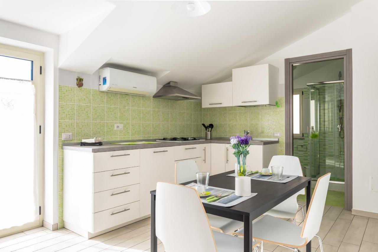 Residence Rossomelograno Agropoli Bagian luar foto