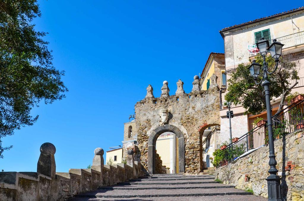 Residence Rossomelograno Agropoli Bagian luar foto