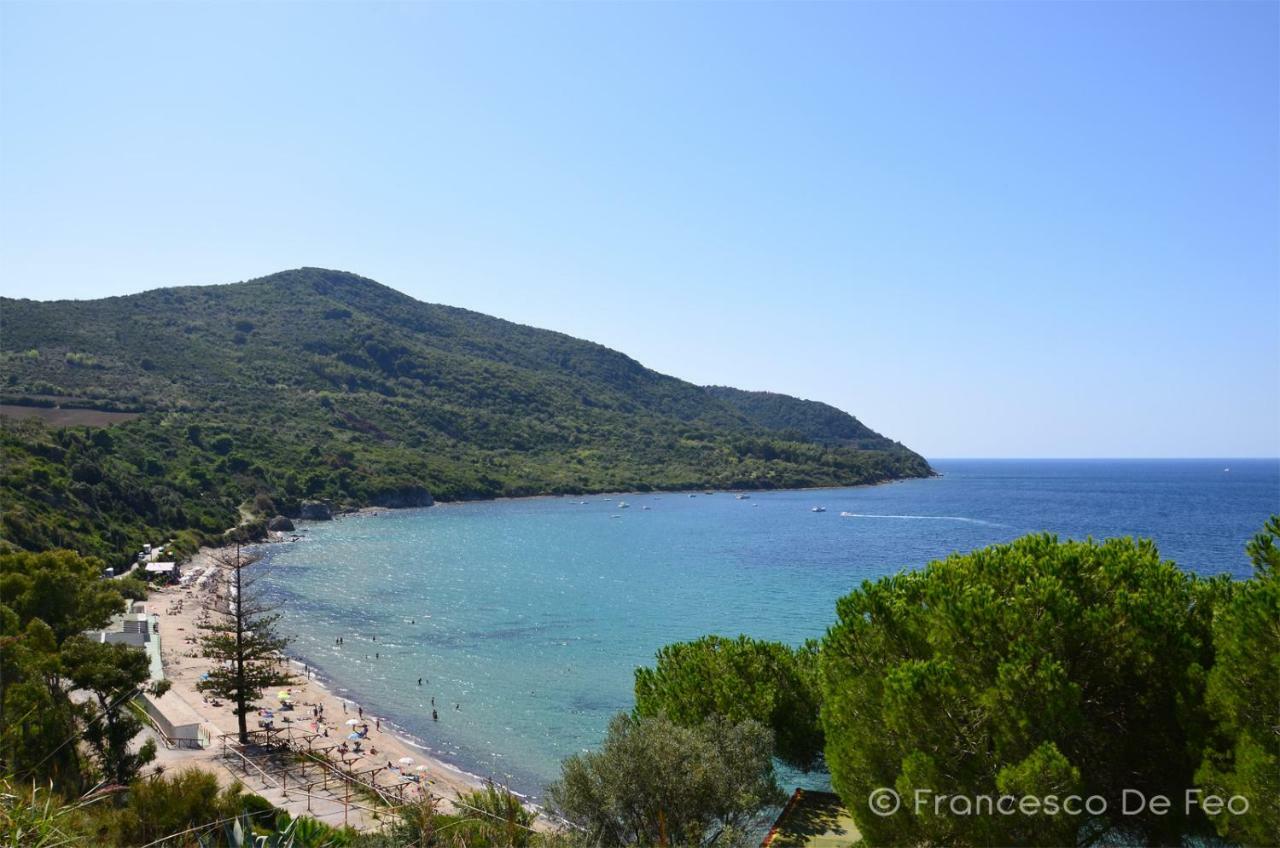 Residence Rossomelograno Agropoli Bagian luar foto